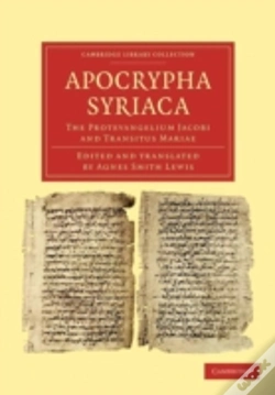 Capa do artigo Apocrypha Syriaca