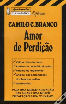 Capa do artigo Apontamentos Europa-América Explicam Camilo C. Branco - Amor de Perdição - Nº 50