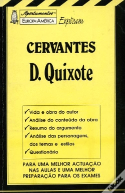Capa do artigo Apontamentos Europa-América Explicam Cervantes - D. Quixote - Nº 73