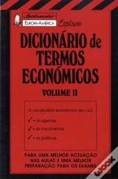 Apontamentos Europa-América Explicam - Dicionário de Termos Económicos II - Nº 52