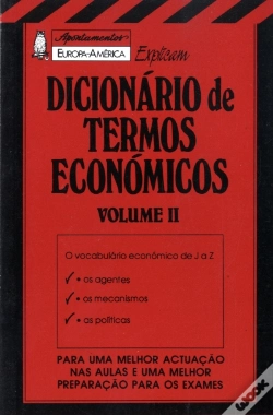 Capa do artigo Apontamentos Europa-América Explicam - Dicionário de Termos Económicos II - Nº 52