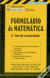 Capa do artigo Apontamentos Europa-América Explicam - Formulário de Matemática 8º Ano - Nº106