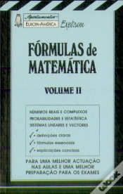Capa do artigo Apontamentos Europa-América Explicam - Fórmulas de Matemática II - Nº 28
