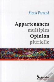 Capa do artigo Appartenances Multiples, Opinion Plurielle