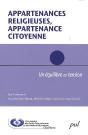Appartenances Religieuses, Appartenance Citoyenne ; Un Équilibre En Tension - Preview