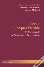 Capa do artigo Appels De Jacques Derrida
