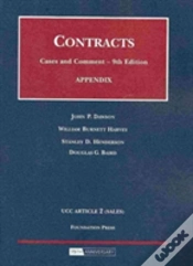 Capa do artigo Appendix To Contracts, Cases And Comment