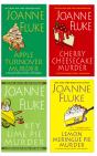 Apple Turnover Murder Bundle With Key Lime Pie Murder, Cherry Cheesecake Murder, And Lemon Meringue Pie Murder - Preview