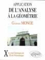 Application De L'Analyse À La Géométrie (1807) - Preview