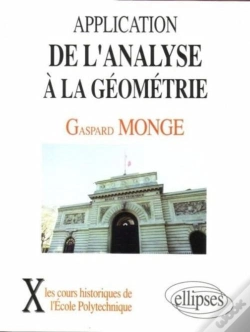 Capa do artigo Application De L'Analyse À La Géométrie (1807)