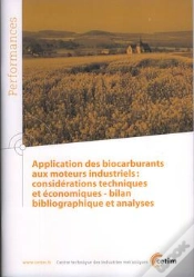 Capa do artigo Application Des Biocarburants Aux Moteurs Industriels - Considérations Techniques Et Économiques