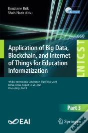 Capa do artigo Application Of Big Data, Blockchain, And Internet Of Things For Education Informatization