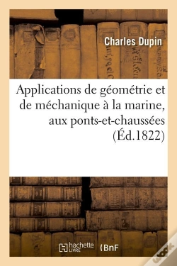 Capa do artigo Applications De Geometrie Edition 1822