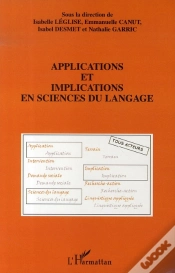 Capa do artigo Applications Et Implications En Sciences Du Langage