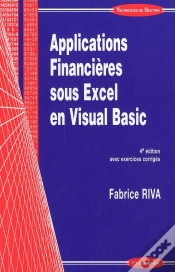 Capa do artigo Applications Financieres Sous Excel 4 Edition