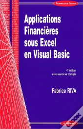 Applications Financières Sous Excel En Visual Basic (3ème Édition)