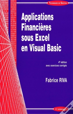 Capa do artigo Applications Financières Sous Excel En Visual Basic (3ème Édition)