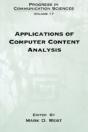 Applications Of Computer Content Analysis - Preview