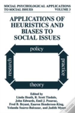 Capa do artigo Applications Of Heuristics And Biases To Social Issues