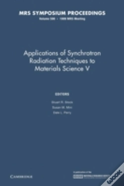 Capa do artigo Applications Of Synchrotron Radiation Techniques To Materials Science V: Volume 590