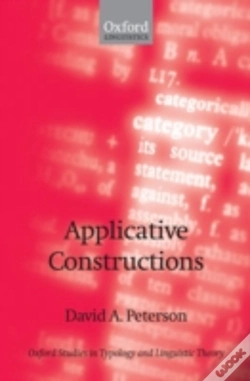 Capa do artigo Applicative Constructions