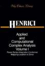 Applied And Computational Complex Analysis, 3 Volume Set - Preview