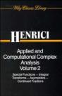 Applied And Computational Complex Analysis, Volume 2 - Preview