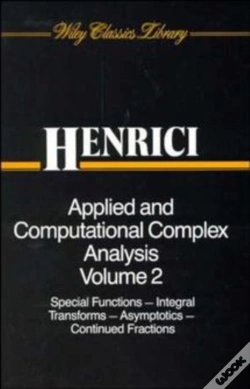 Capa do artigo Applied And Computational Complex Analysis, Volume 2