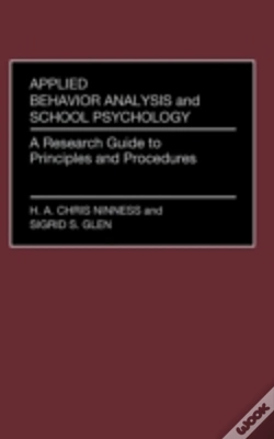 Capa do artigo Applied Behavior Analysis And School Psychology