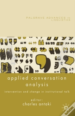 Capa do artigo Applied Conversation Analysis