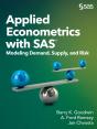 Applied Econometrics With Sas - Preview