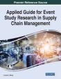Applied Guide For Event Study Research In Supply Chain Management - Preview