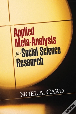 Capa do artigo Applied Meta-Analysis For Social Science Research