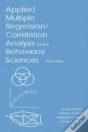 Capa do artigo Applied Multiple Regression/Correlation Analysis For The Behavioral Sciences