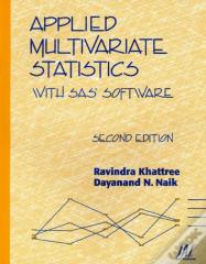Applied Multivariate Statistics With Sas Software