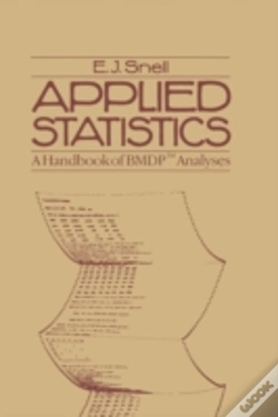 Capa do artigo Applied Statistics : A Handbook Of Bmdpã¯Â¿Â½ Analyses