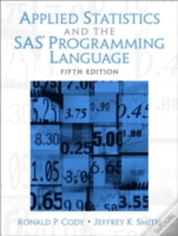 Capa do artigo Applied Statistics And The Sas Programming Language