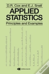 Applied Statistics - Principles And Examples