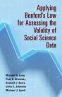 Applying Benford'S Law For Assessing The Validity Of Social Science Data - Preview