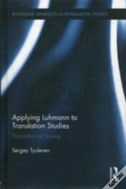 Capa do artigo Applying Luhmann To Translation Studies