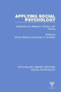 Applying Social Psychology - Preview