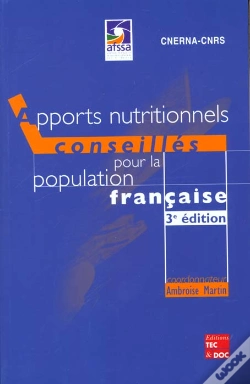 Capa do artigo Apports Nutritionnels Conseilles Pour La Population Francaise