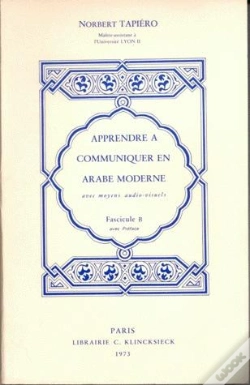 Capa do artigo Apprendre A Communiquer En Arabe Moderne - Fascicule B