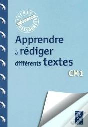 Capa do artigo Apprendre A Rediger Differents Redaction Cm1