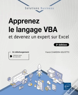 Capa do artigo Apprenez Le Langage Vba : Et Devenez Un Expert Sur Excel (3e Édition)