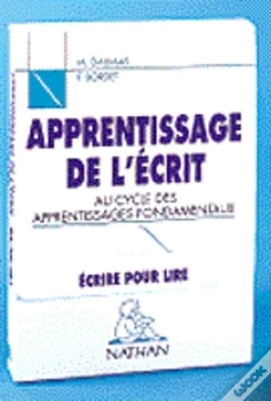 Capa do artigo Apprentissage Ecrit