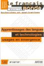 Apprentissages Dans Langues Et Technologies  Usages En Emergence - Preview