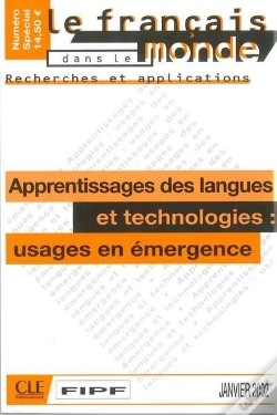 Capa do artigo Apprentissages Dans Langues Et Technologies  Usages En Emergence