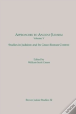Capa do artigo Approaches To Ancient Judaism