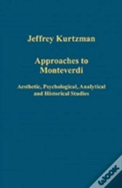Capa do artigo Approaches To Monteverdi